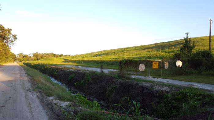 Old Waycross landfill. This BEGS to be ridden :)