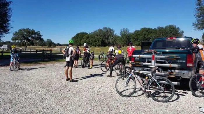 Scenes from the early rest stop.