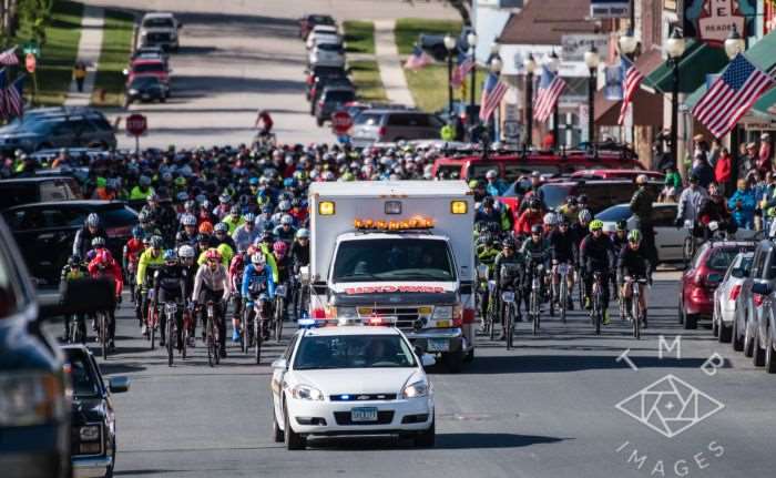 Photo by TMB Images. The Almanzo 100 is underway!