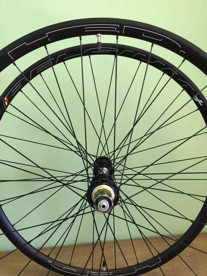 HED Belgium Plus rims are an expensive alloy rim, but they are well made, tough and durable.
