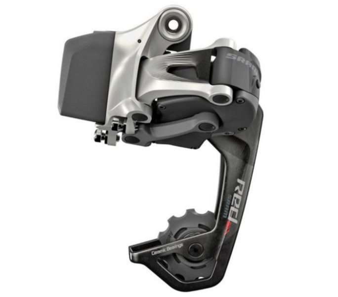 Wifli eTap Rear Derailleur. Photo by SRAM.