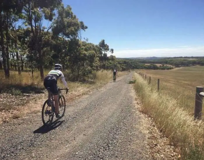 Endless gravel. Photo by The Sticky Bidon.