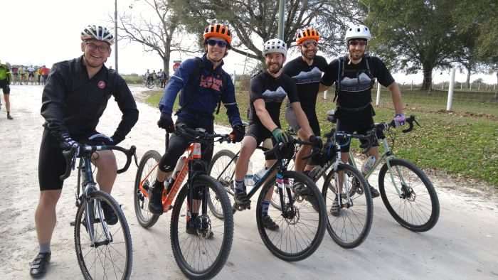 Terra Firma Cycling of Auburn, Alabama. These dudes organize the Standard Deluxe Dirt Road Century, an uber fun, must-do ride.