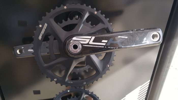 fsa sl-k modular bb386evo crankset review and weights