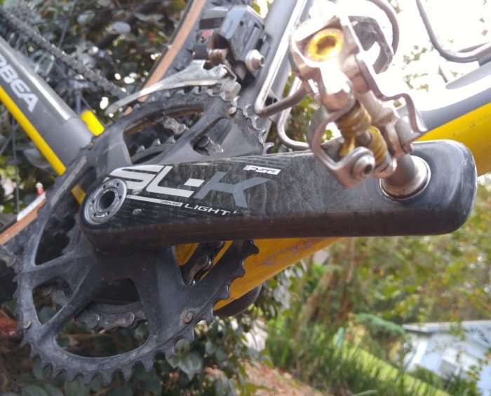 fsa sl-k modular bb386evo crankset review and weights