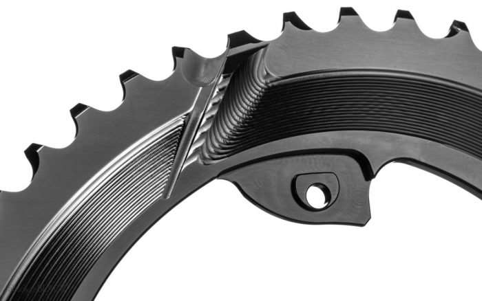 absolute black sub-compact chainrings and weights