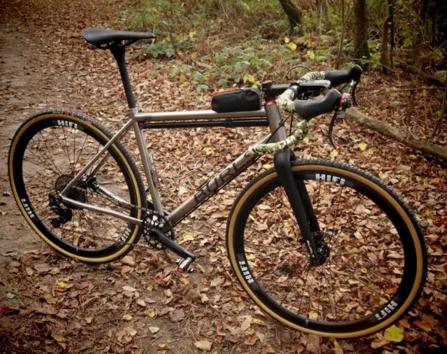 burls cycles titanium gravel bike review