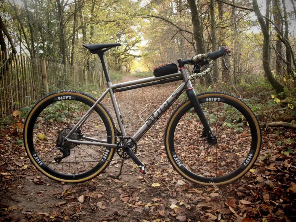 titanium frame gravel bike