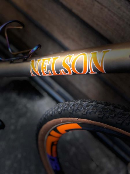 nelson titanium products gravel bike