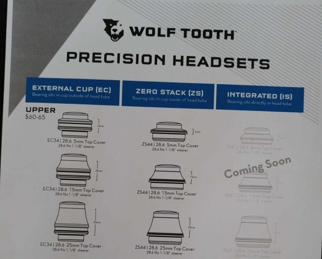 wolf tooth precision headset review and weights