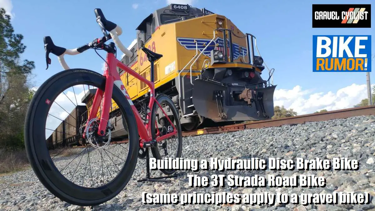 building a hydraulic disc brake bike