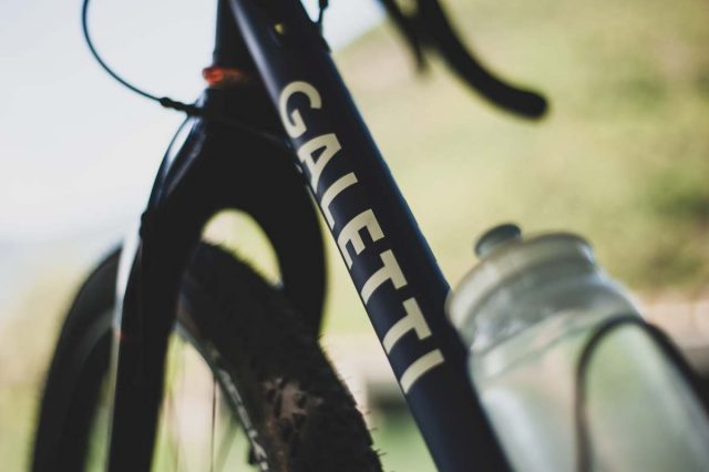 cicli galetti stainless steel gravel bike