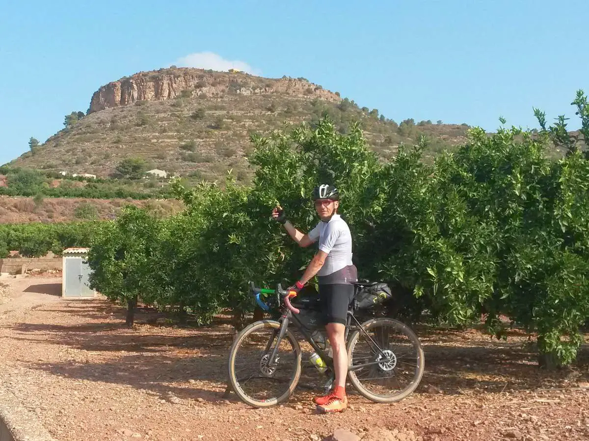 gravel cycling in spain