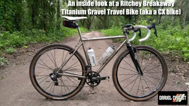 ritchey breakaway titanium gravel bike