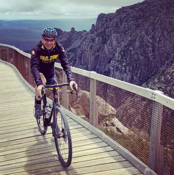 tasmania gravel cycling