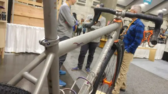 caletti cycles titanium gravel bike