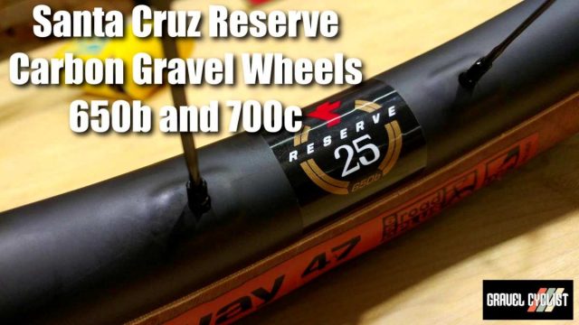 santa cruz carbon reserve gravel wheels nahbs 2019