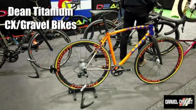 dean titanium gravel and cyclocross bike nahbs