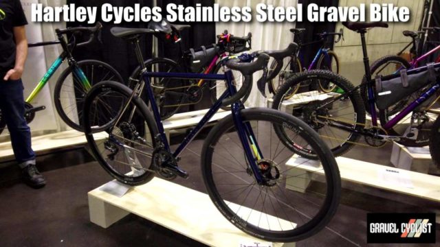 hartley cycles stainless steel gravel bike nahbs 2019