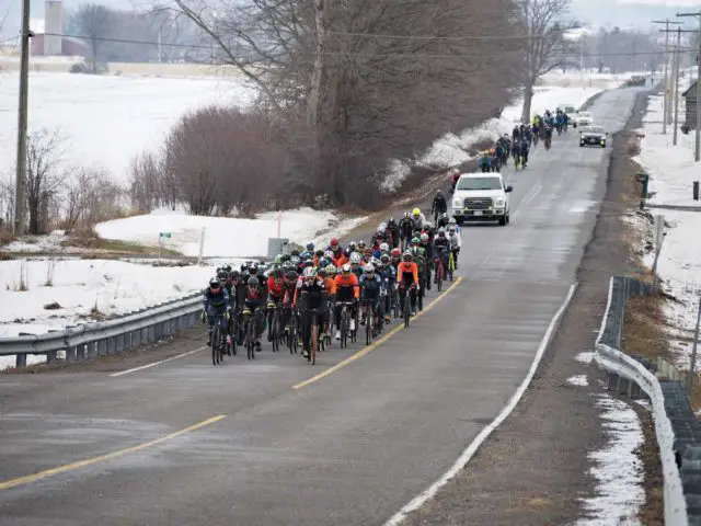 kin vineyards spring runoff east canada gravel cup