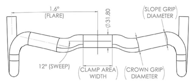 wave gravel endurance handlebar