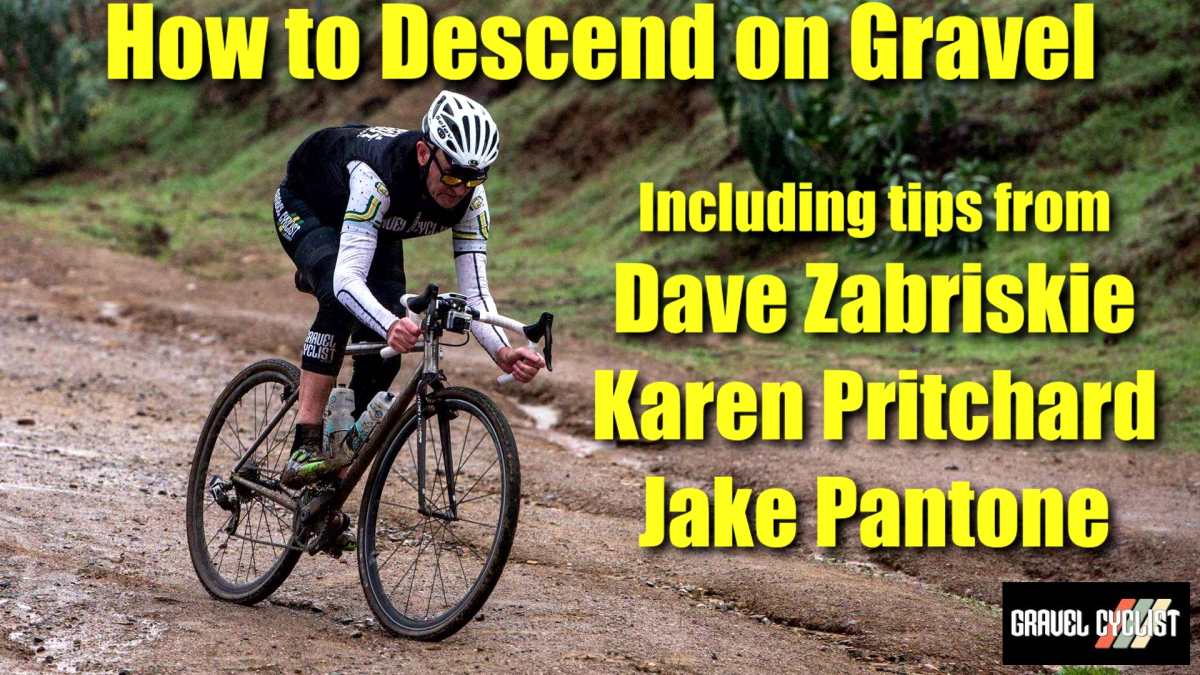 how to descend on a gravel bike