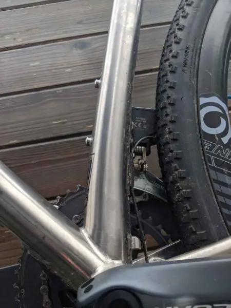 knolly bikes cache titanium gravel bike