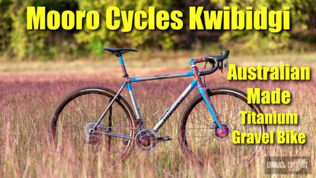 mooro cycles kwibidgi titanium gravel bike