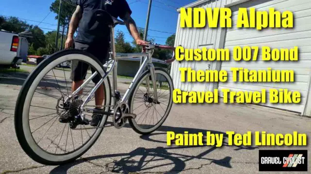 ndvr cycle company alpha titanium travel bike