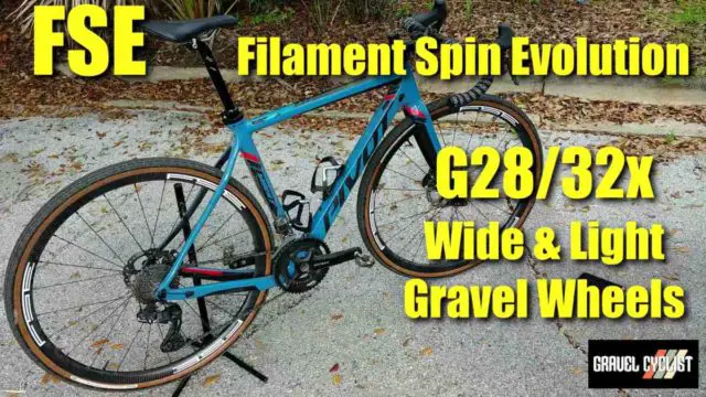 fse filament spin evolution wheelset review g28 32x gravel