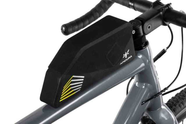 apidura top tube and handlebar bag