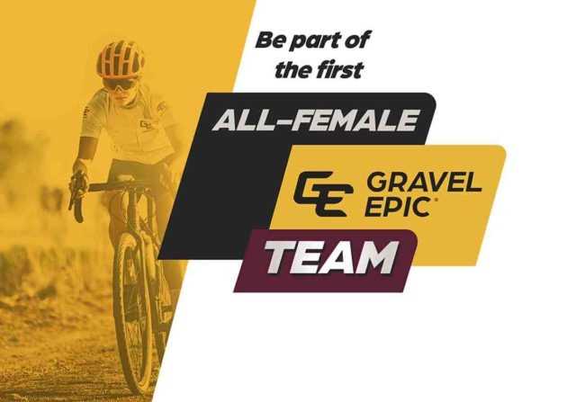 gravel epic all-female race team