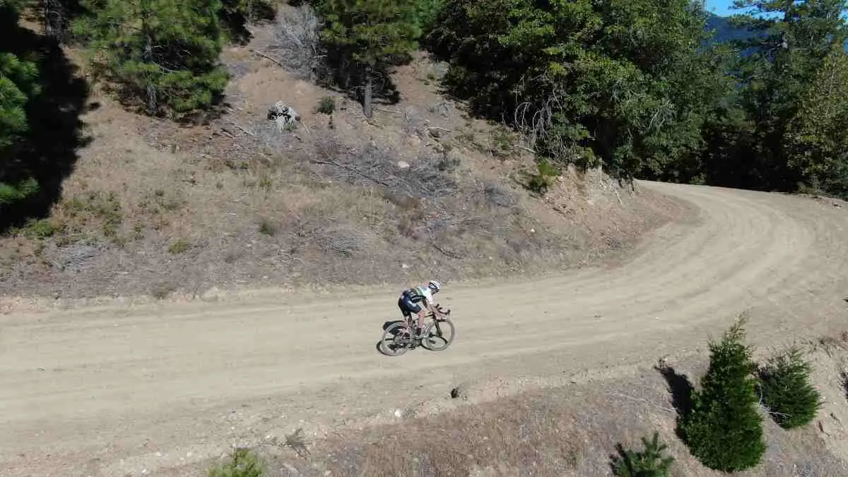 riding gravel bikes in downeyville california