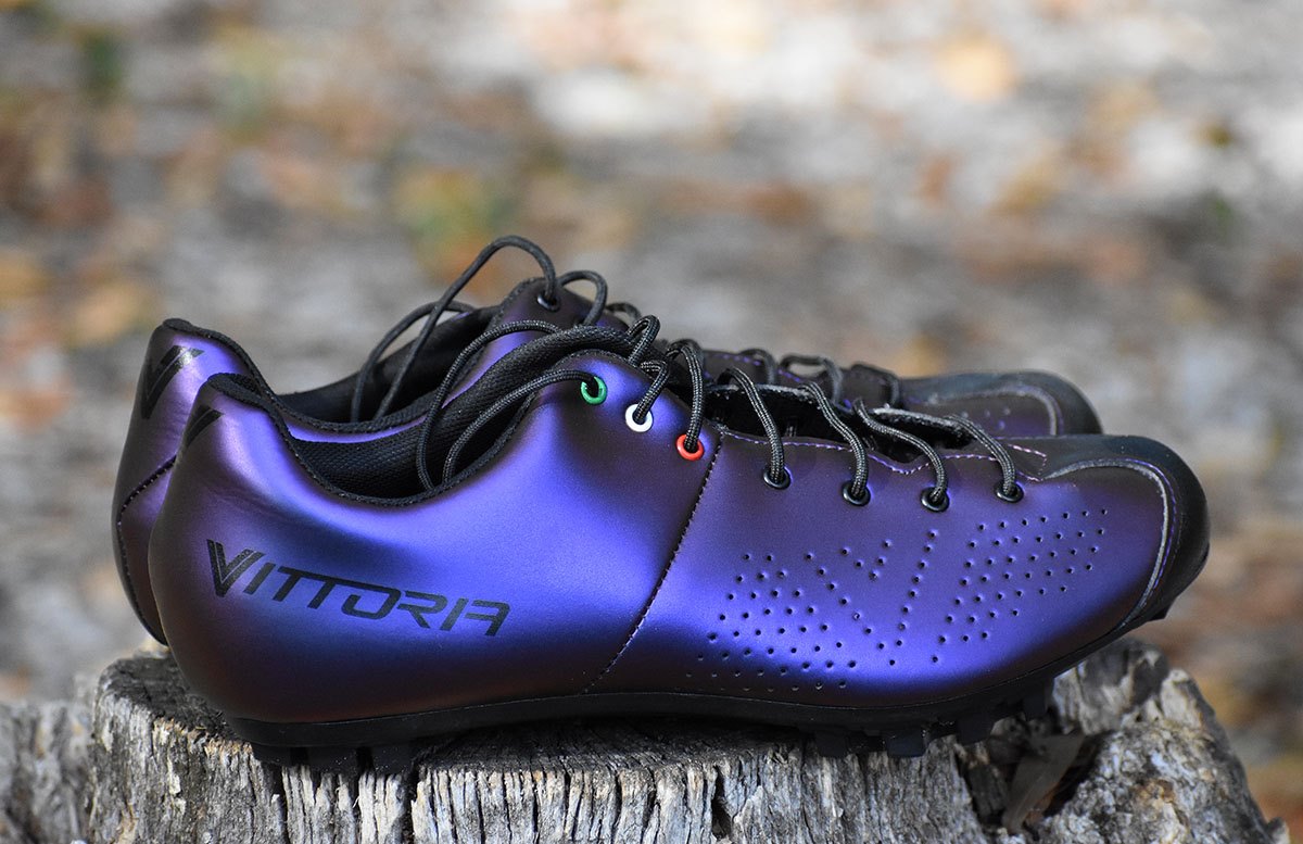 Purple Vittoria Tierra Gravel Cycling Shoes 