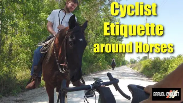 cyclist etiquette around horses