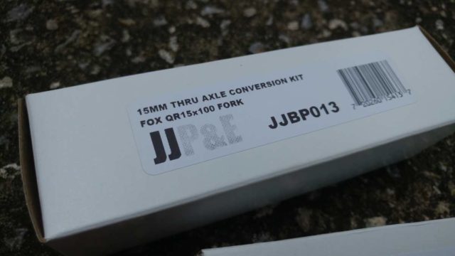 UPS Express Worldwide option JJBP 3T Luteus II Fork Thru Axle Conversion Kit