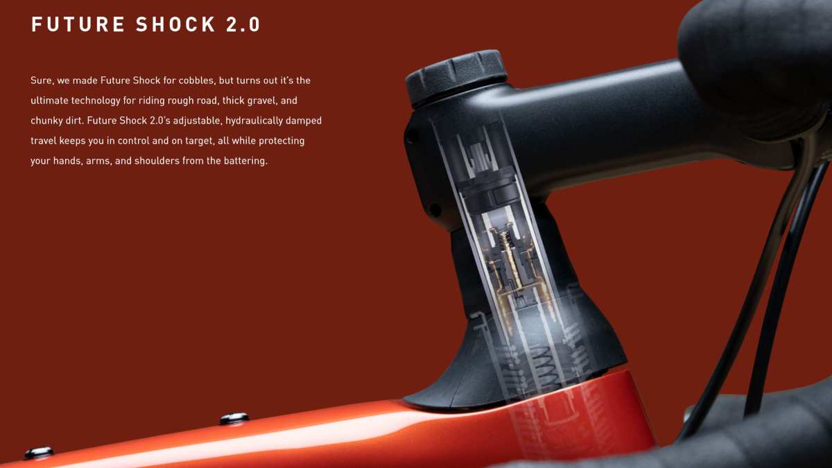 specialized future shock adjustment