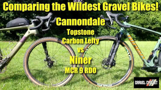 comparing niner mcr 9 rdo with cannondale topstone carbon lefty