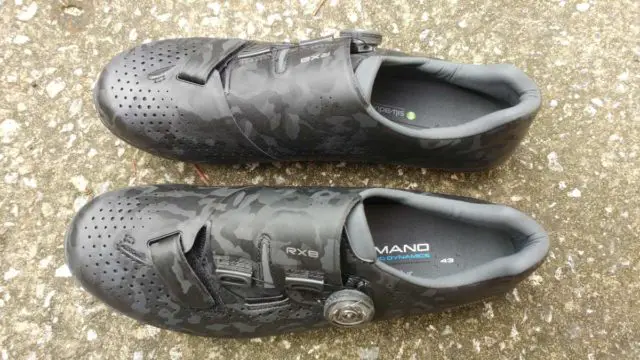 shimano rx8 gravel shoe review