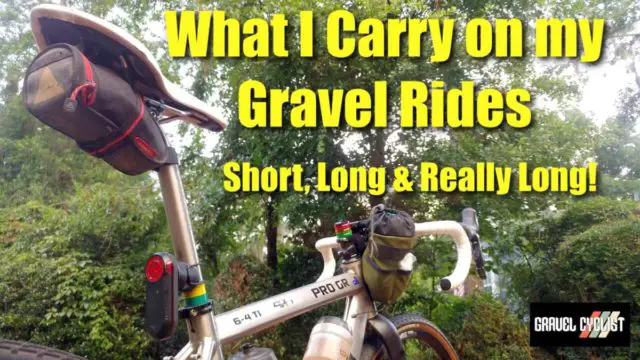 what to carry on your gravel bike