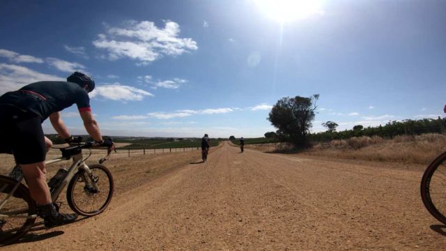 gravel cycling in the barossa valley