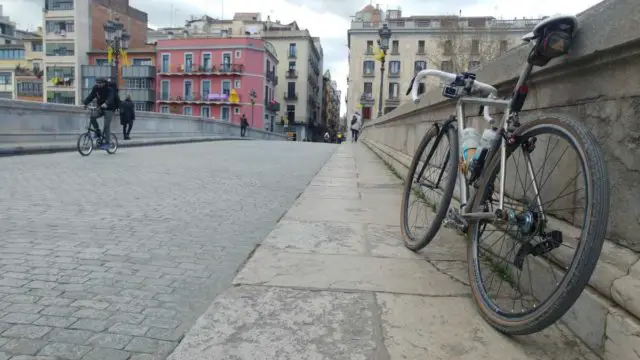 gravel cycling around girona spain