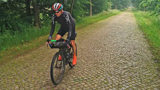 gravel cycling near the baltic sea