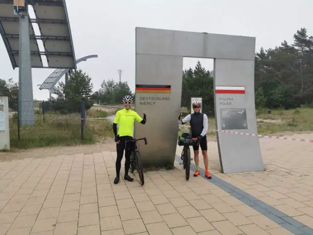 gravel cycling near the baltic sea