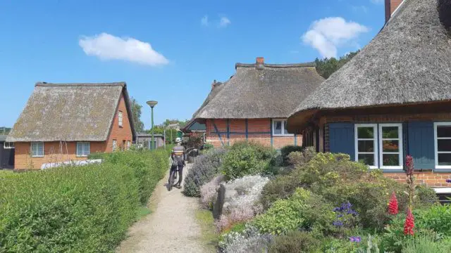 gravel cycling near the baltic sea