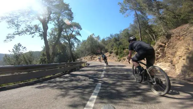 riding gravel bikes in girona spain