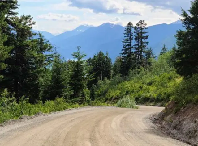 gravel cycling in british columbia