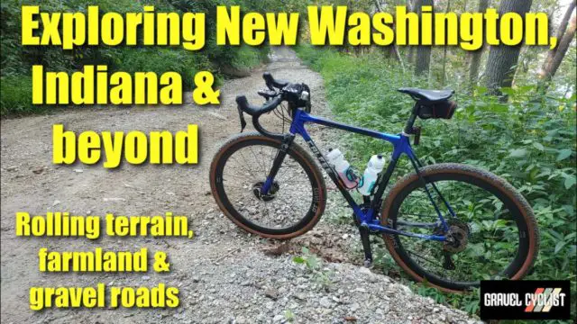 new washington indiana gravel cycling