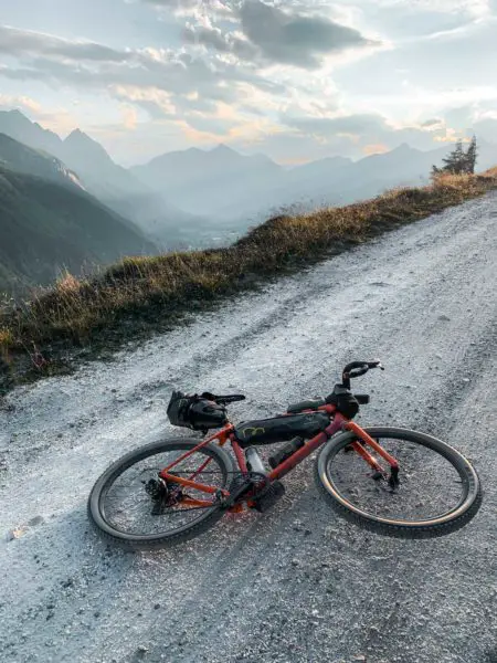 italian alps gravel cycling