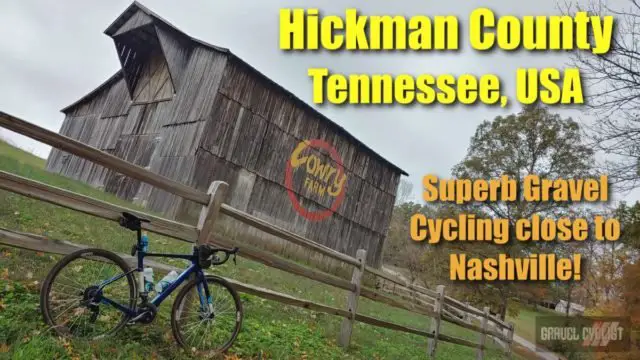 hickman county gravel cycling